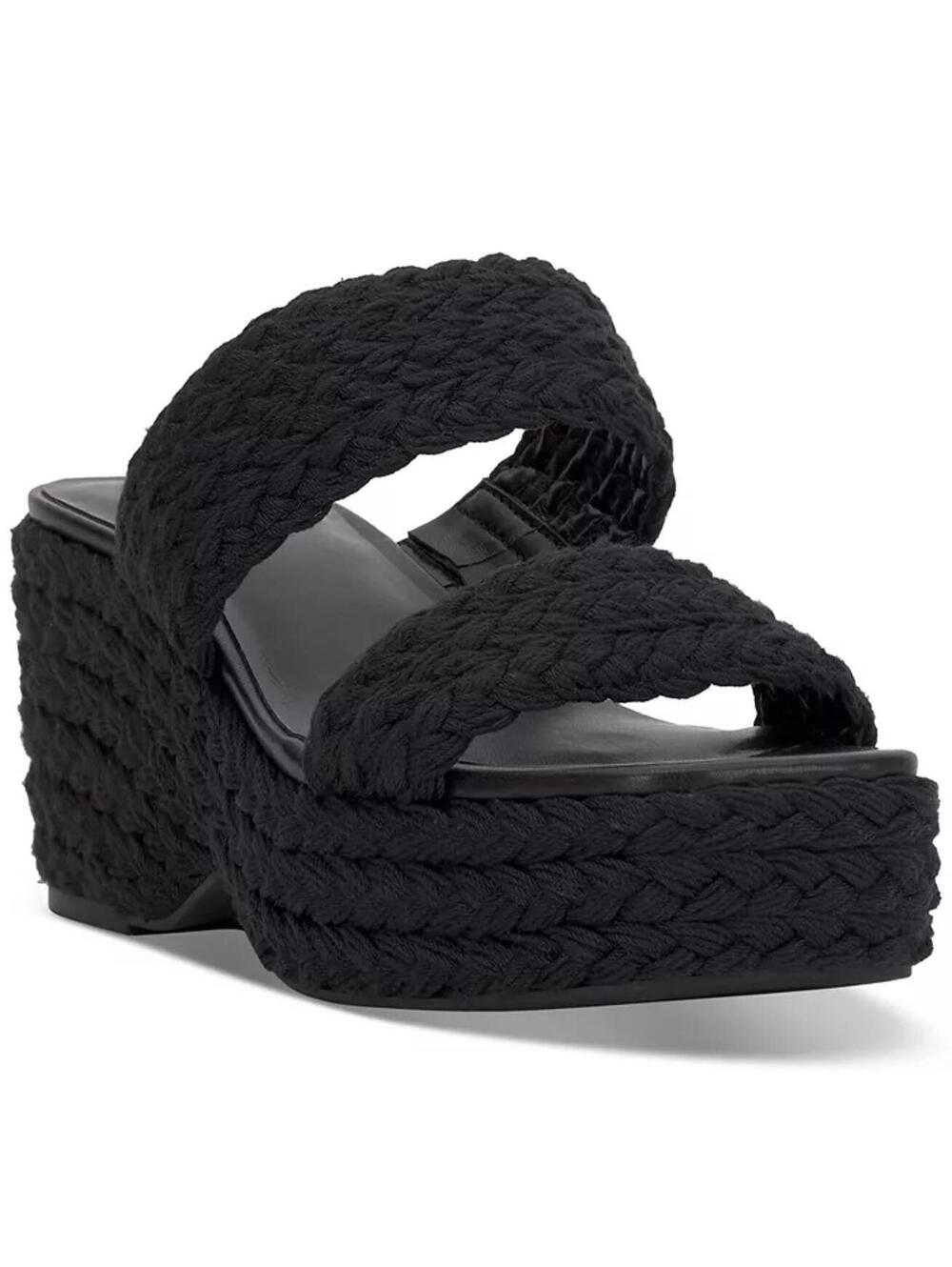 NWB On 34th Norina Two-Band Wedge Sandals Women's Size 10 - Picture 1 of 8
